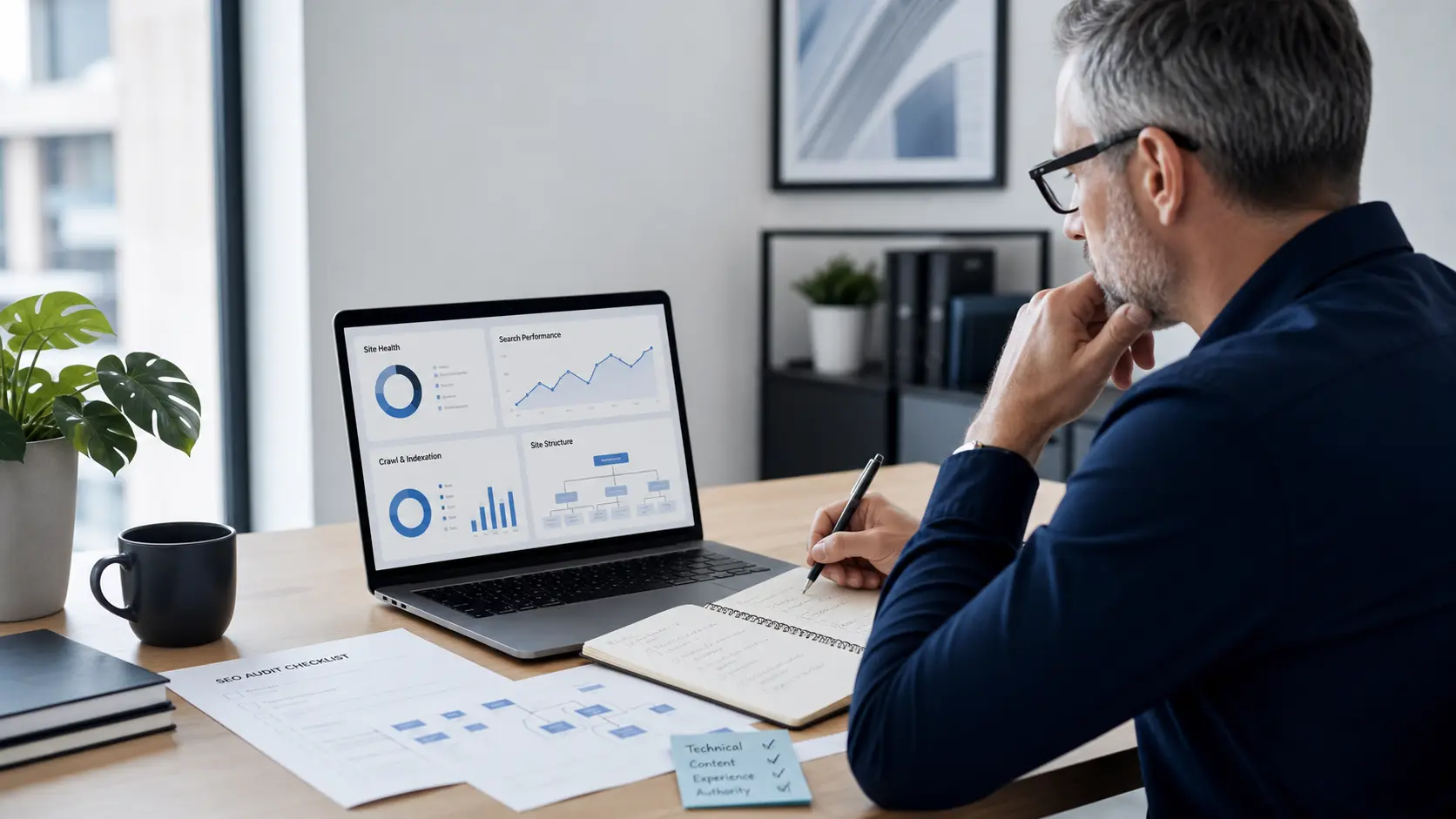 seo audit b2b website growth