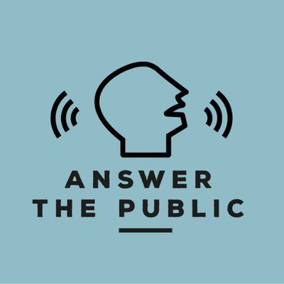 AnswerThePublic logo for question-based keyword research